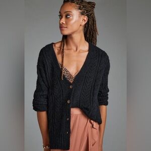AnthropologieClassic Pointelle Cardigan